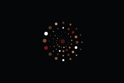 icon on black background